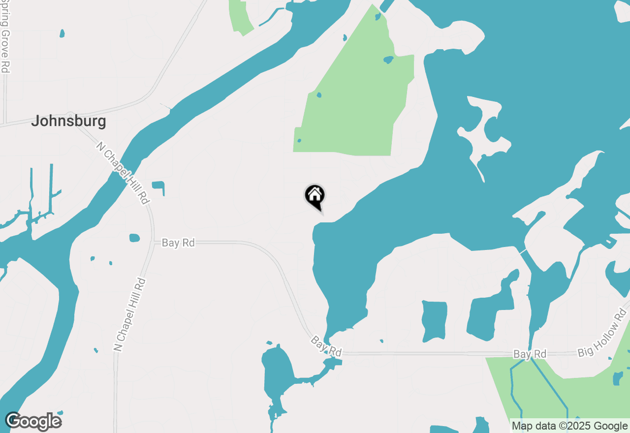 Map of 1177 Rocky Beach Road, Johnsburg, IL 60051