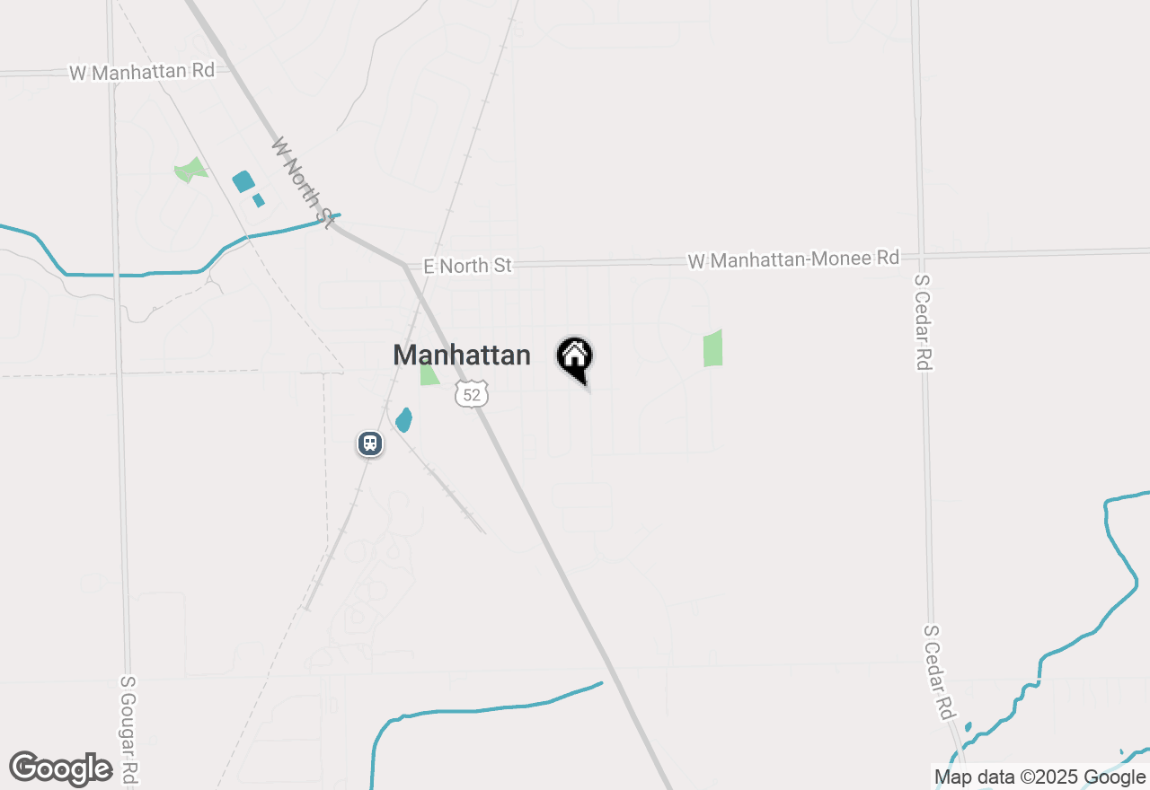 Map of 600 2nd Street, Manhattan, IL 60442