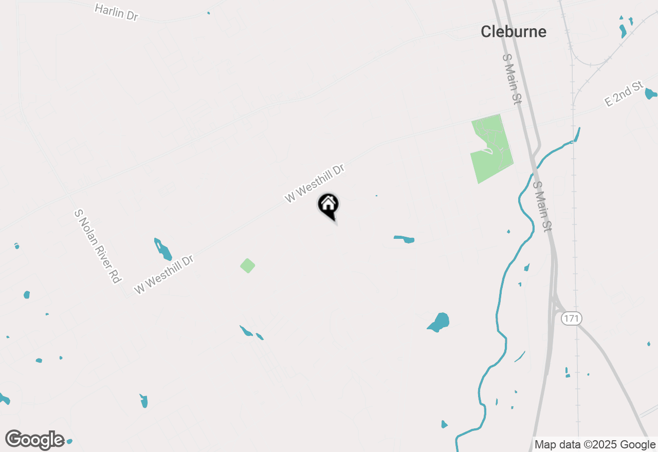 Map of 1000 Berkley Drive, Cleburne, TX 76033