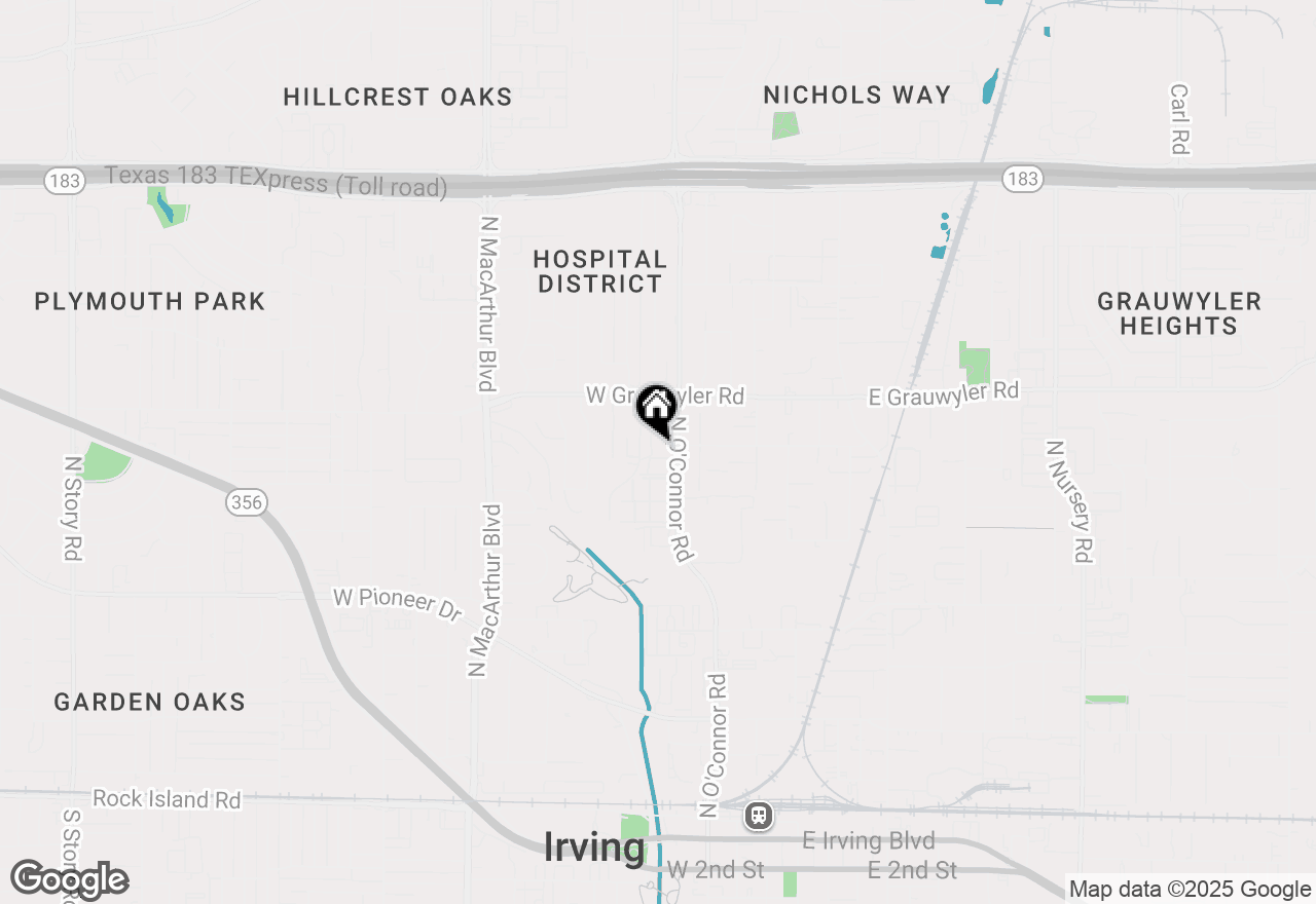 Map of 1000 Maykus Court, Irving, TX 75061