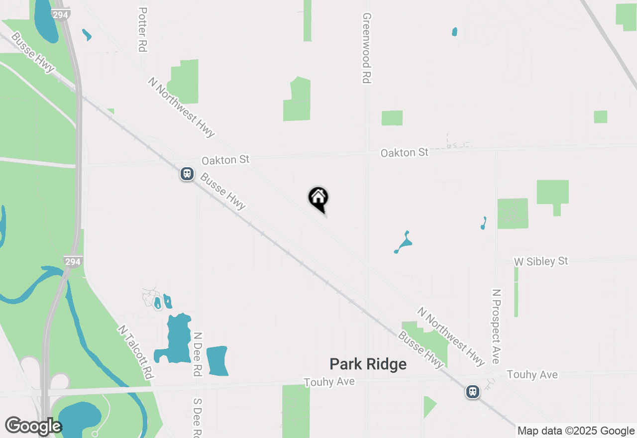 Map of 747 N Northwest Highway, Park Ridge, IL 60068