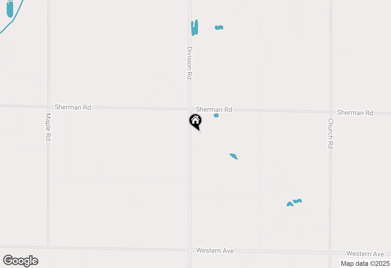 Map of 3204 Division Rd, Jackson, WI 53037
