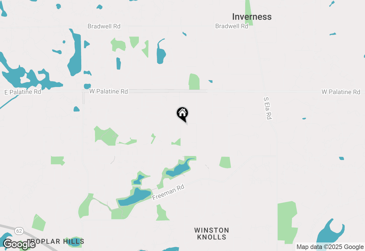 Map of 2581 Ardmore Avenue, Inverness, IL 60067