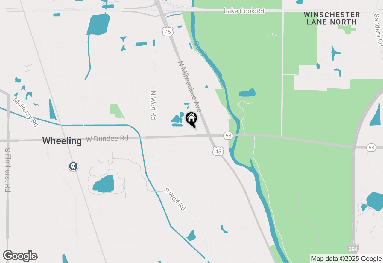 Map of 250 E Dundee Road, Wheeling, IL 60090