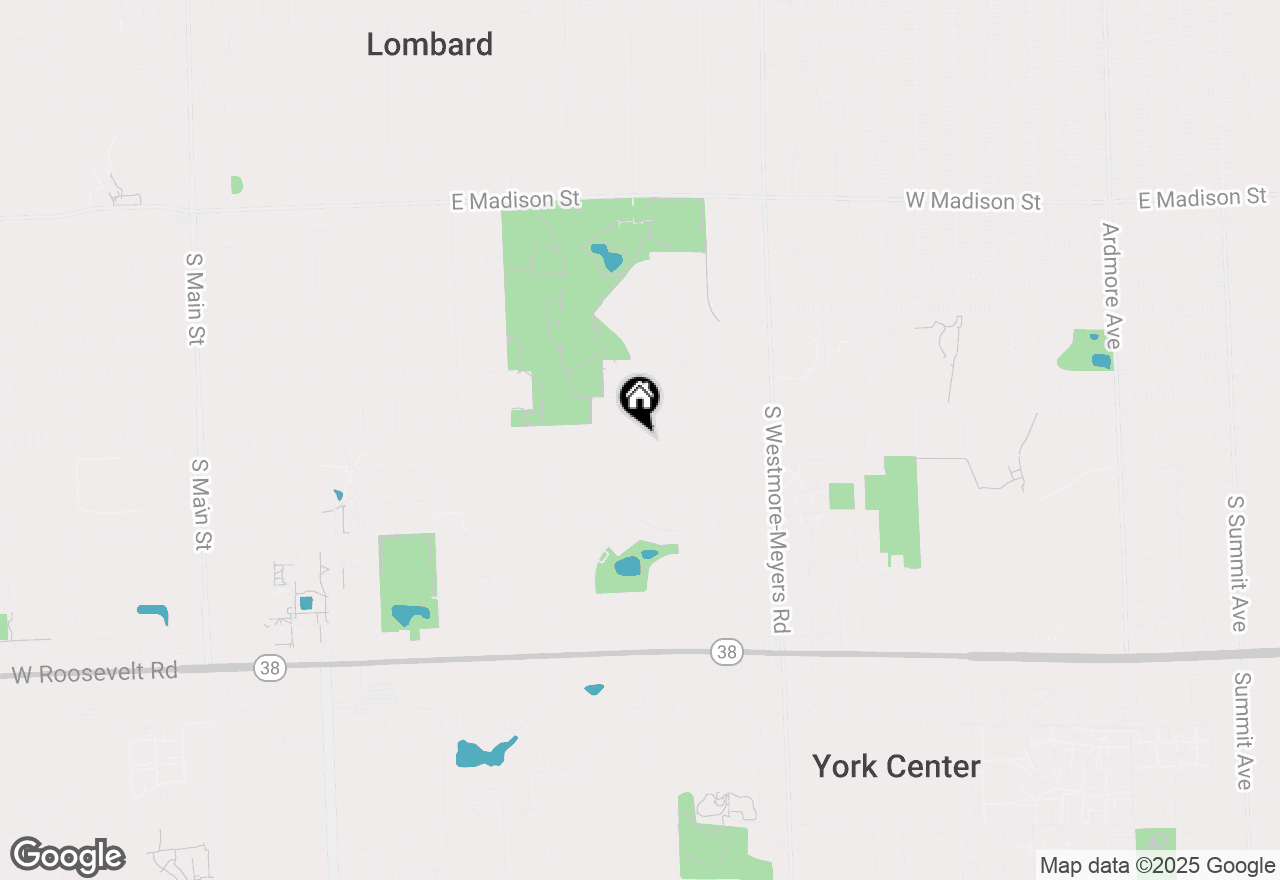 Map of 1012 Apple Lane, Lombard, IL 60148