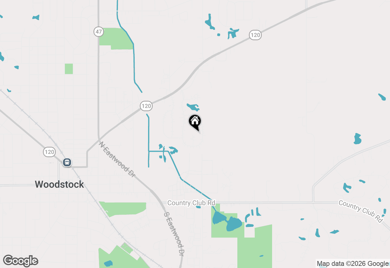 Map of 560 Ellen Court, Woodstock, IL 60098