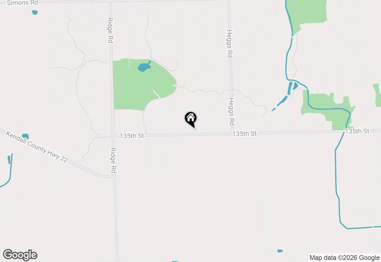 Map of 26308 W Sablewood Circle, Plainfield, IL 60585