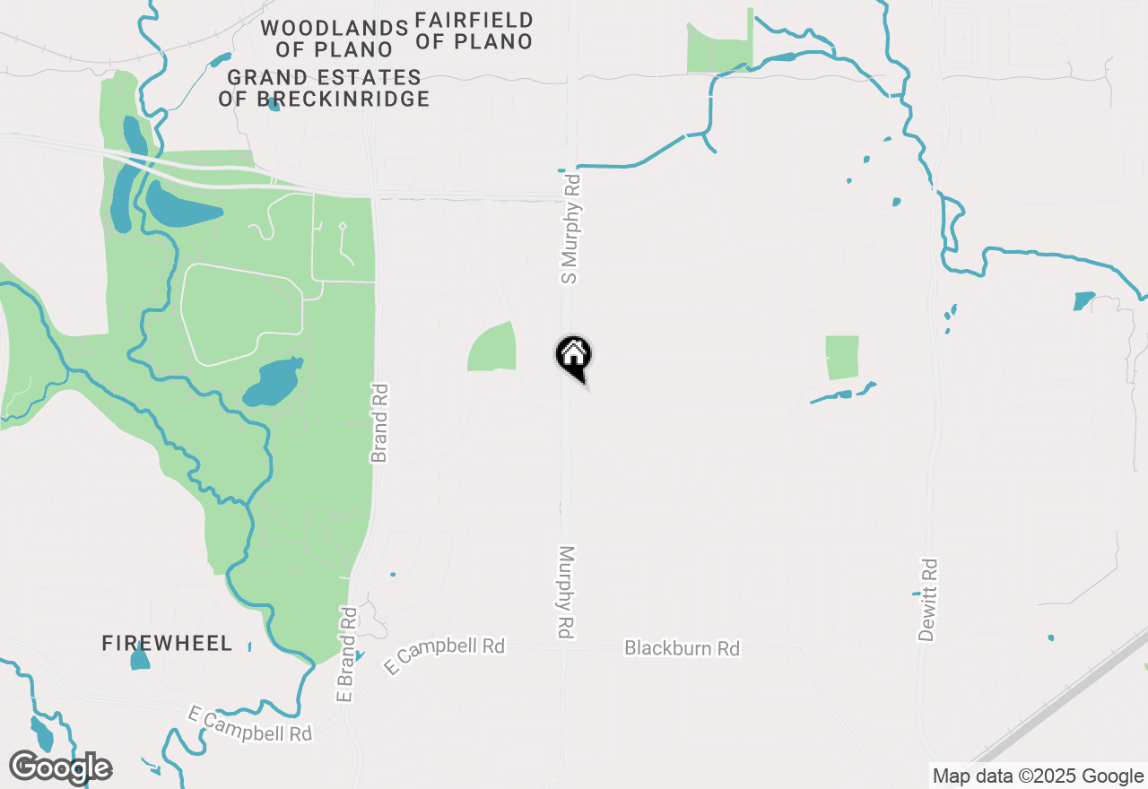 Map of 103 Moonlight Drive, Murphy, TX 75094