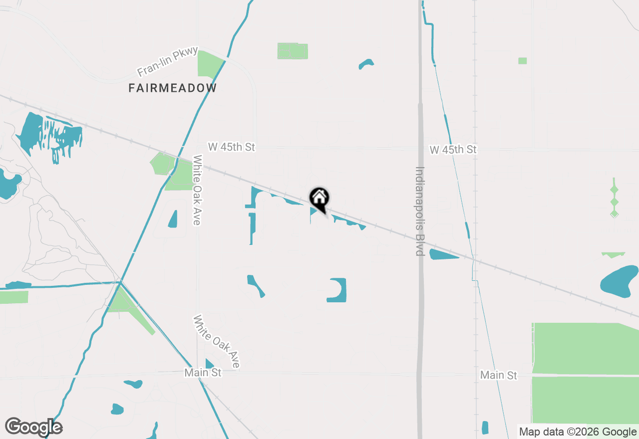 Map of 9815 Wildwood Court #2C, Highland, IN 46322