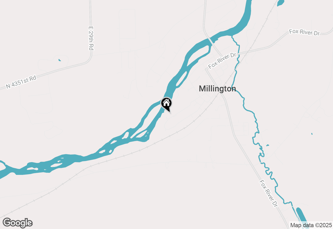 Map of 706 W Sycamore Street, Millington, IL 60537