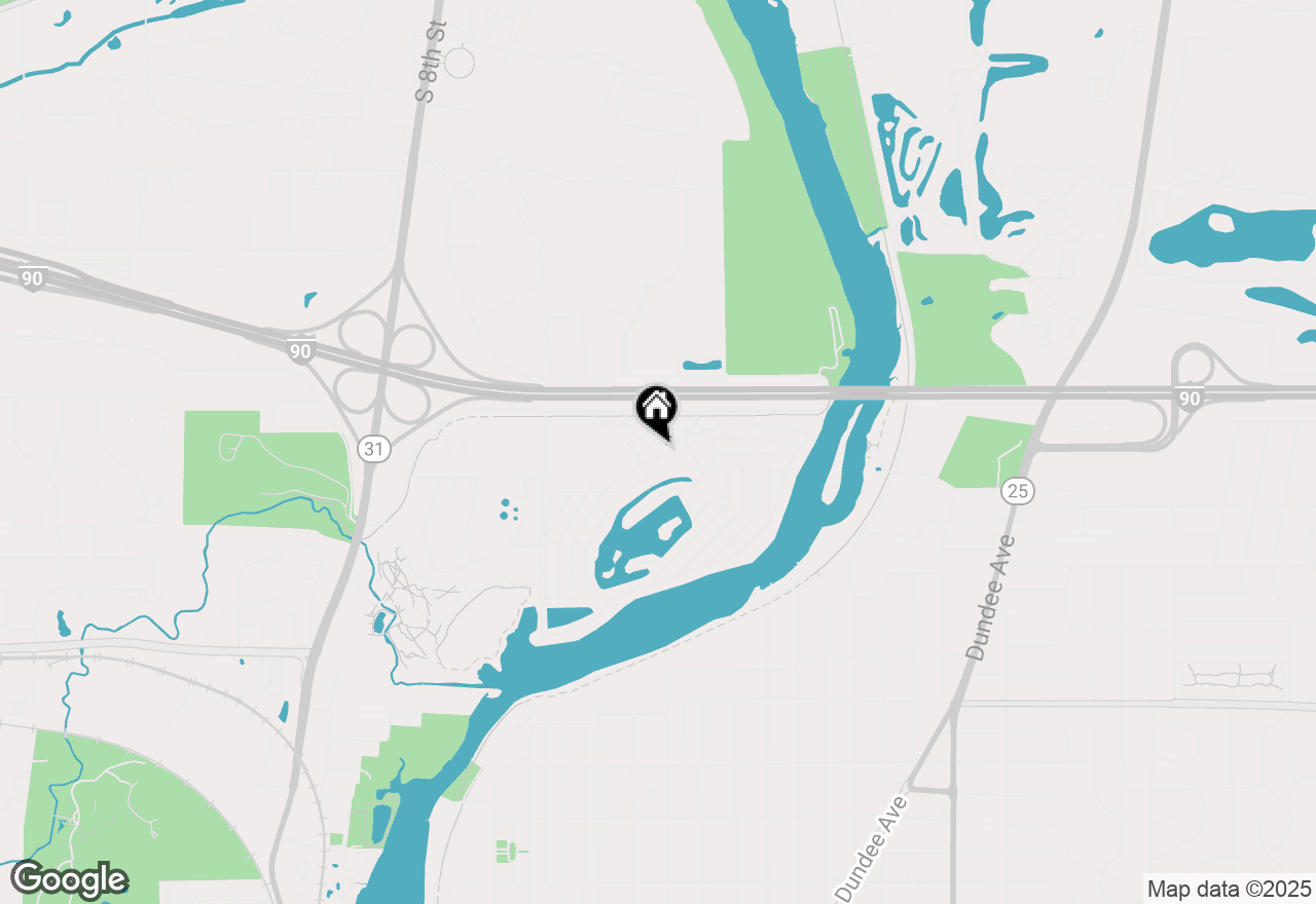 Map of 192 Parkwood Road, Elgin, IL 60123