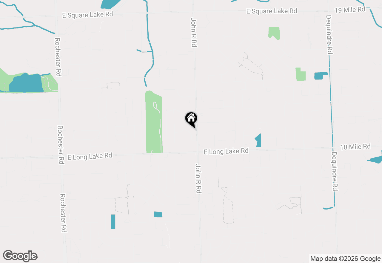 Map of 5160 Orchard Crest Drive, Troy, MI 48085