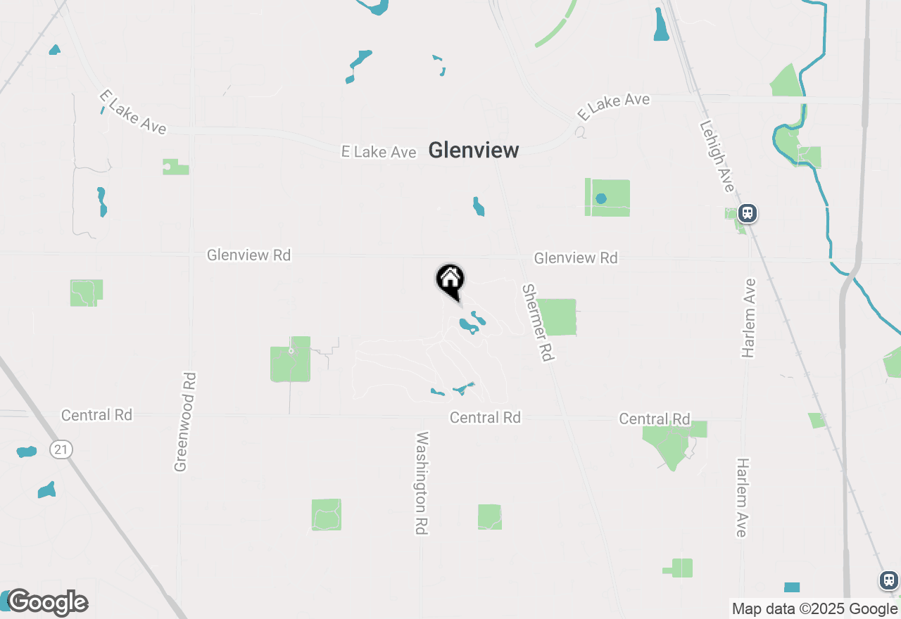 Map of 4427 Lainie Circle, Glenview, IL 60026