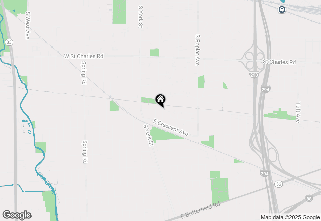 Map of 544 Arlington Avenue #2, Elmhurst, IL 60126