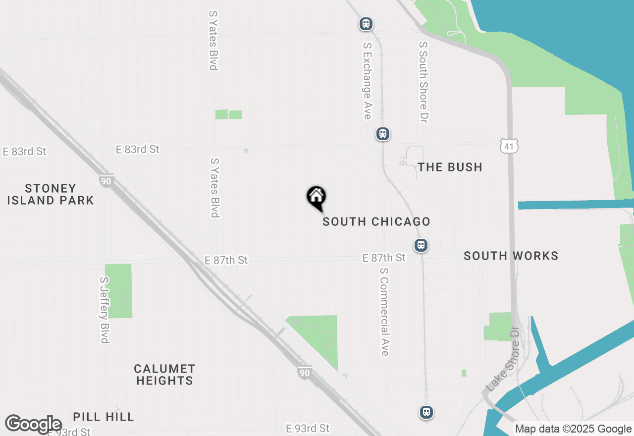 Map of 8533 S Manistee Avenue, Chicago, IL 60617