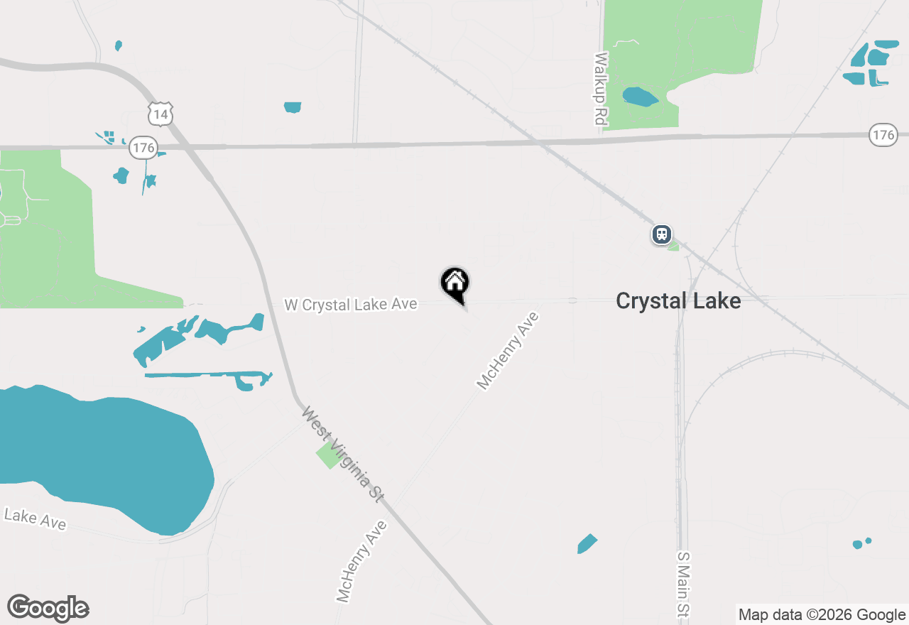 Map of 3 Dole Avenue, Crystal Lake, IL 60014