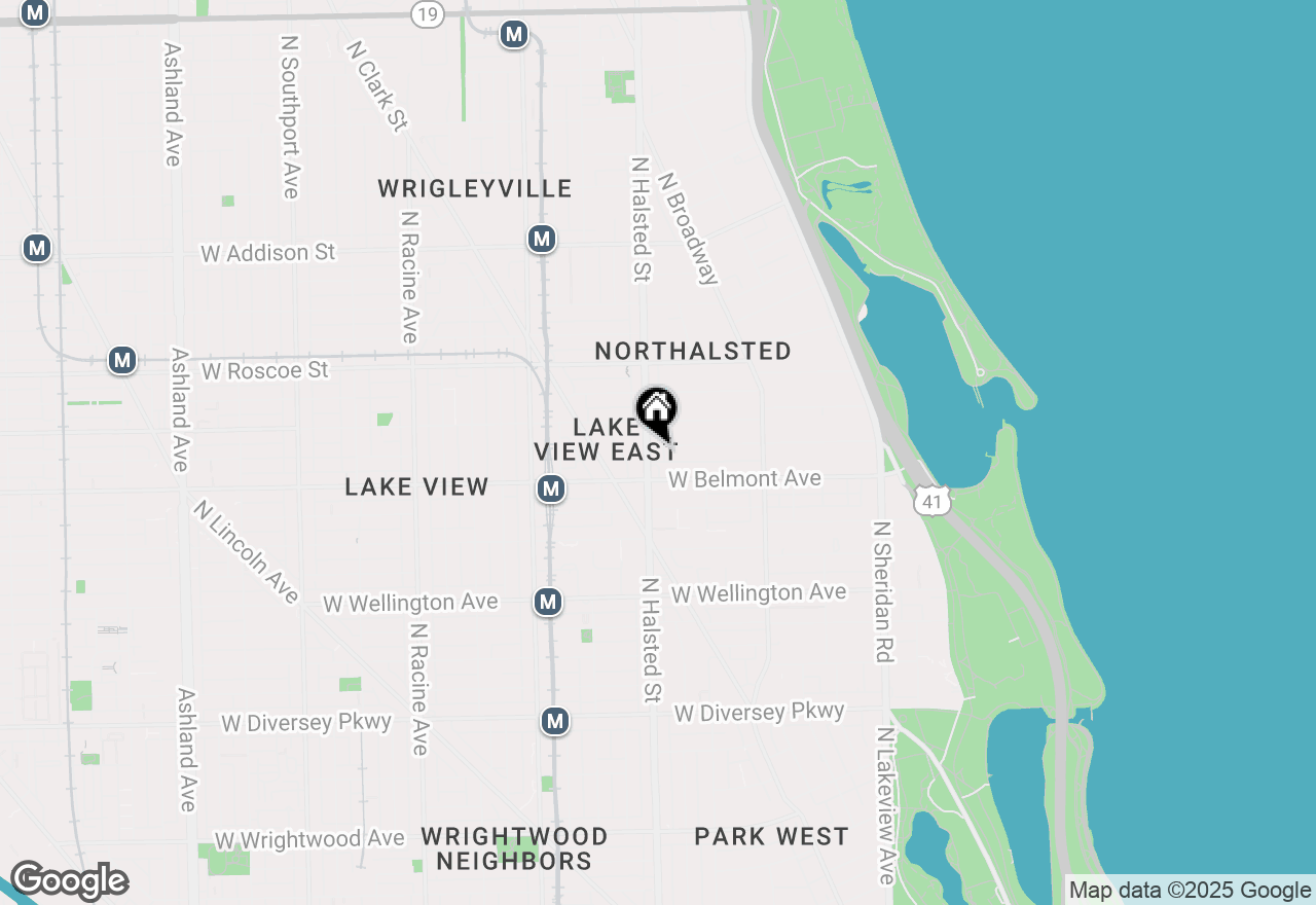 Map of 755 W Melrose Street, Chicago, IL 60657