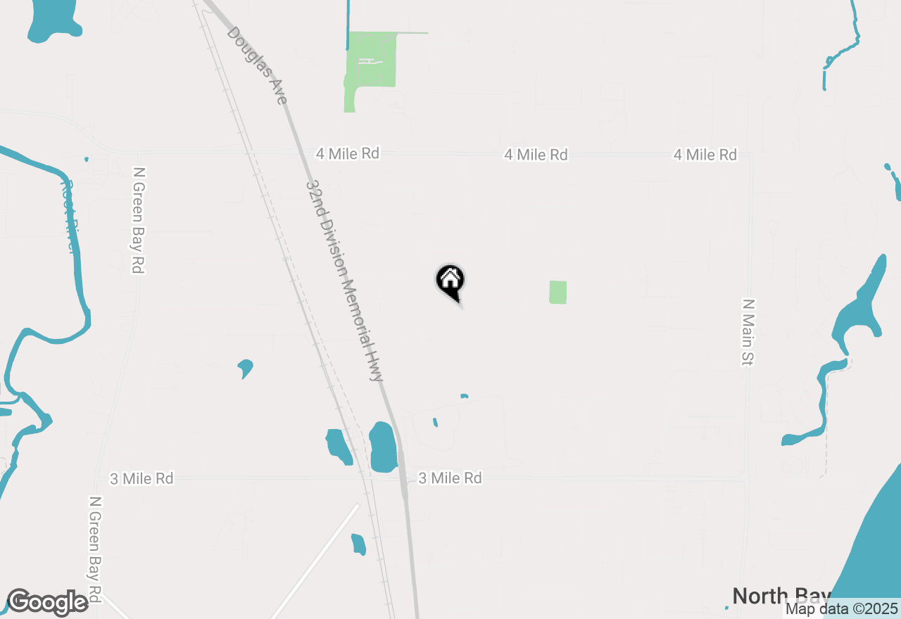 Map of 1545 Ellis Ave, Racine, WI 53402