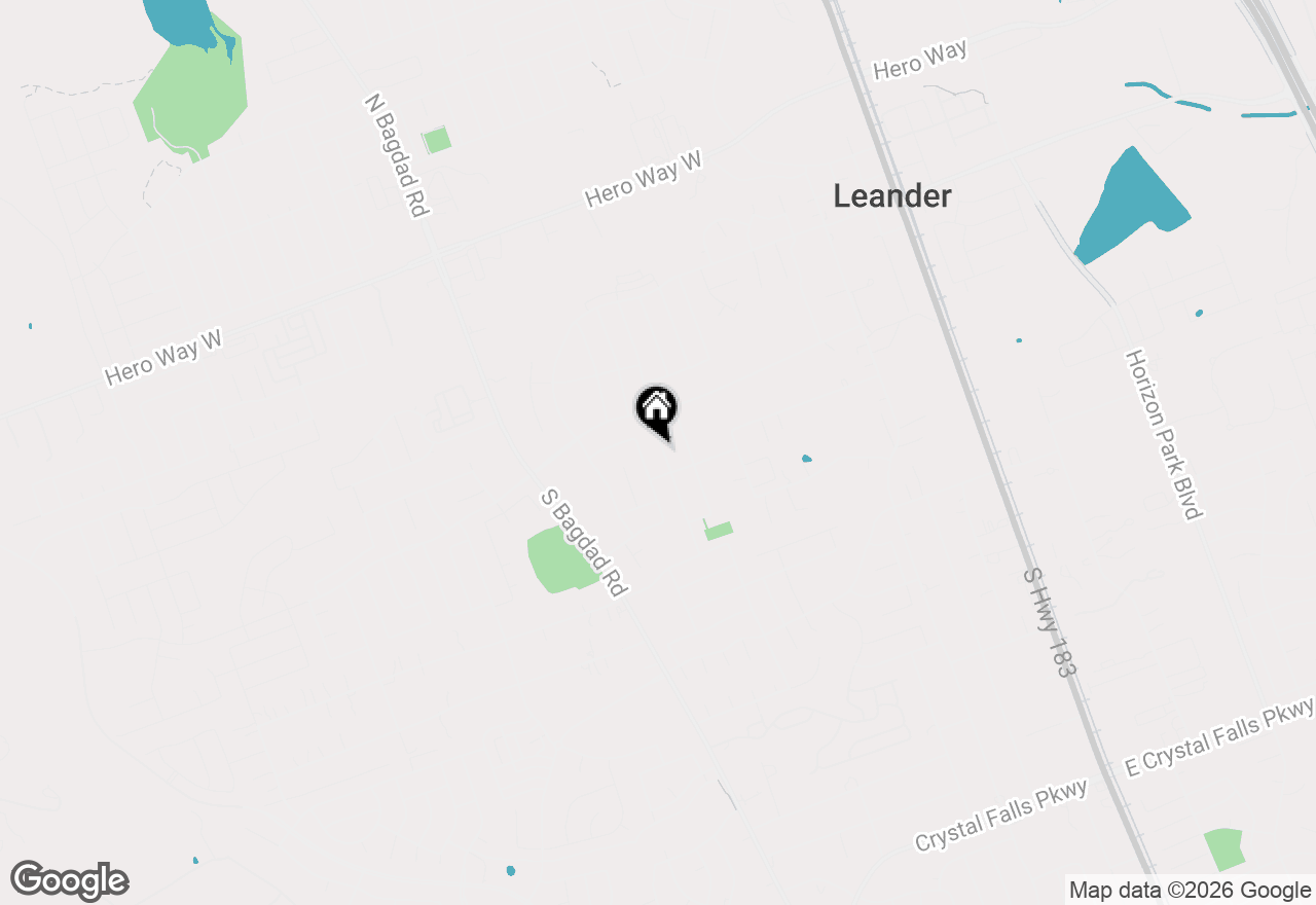 Map of 429 Northern Trl, Leander, TX 78641