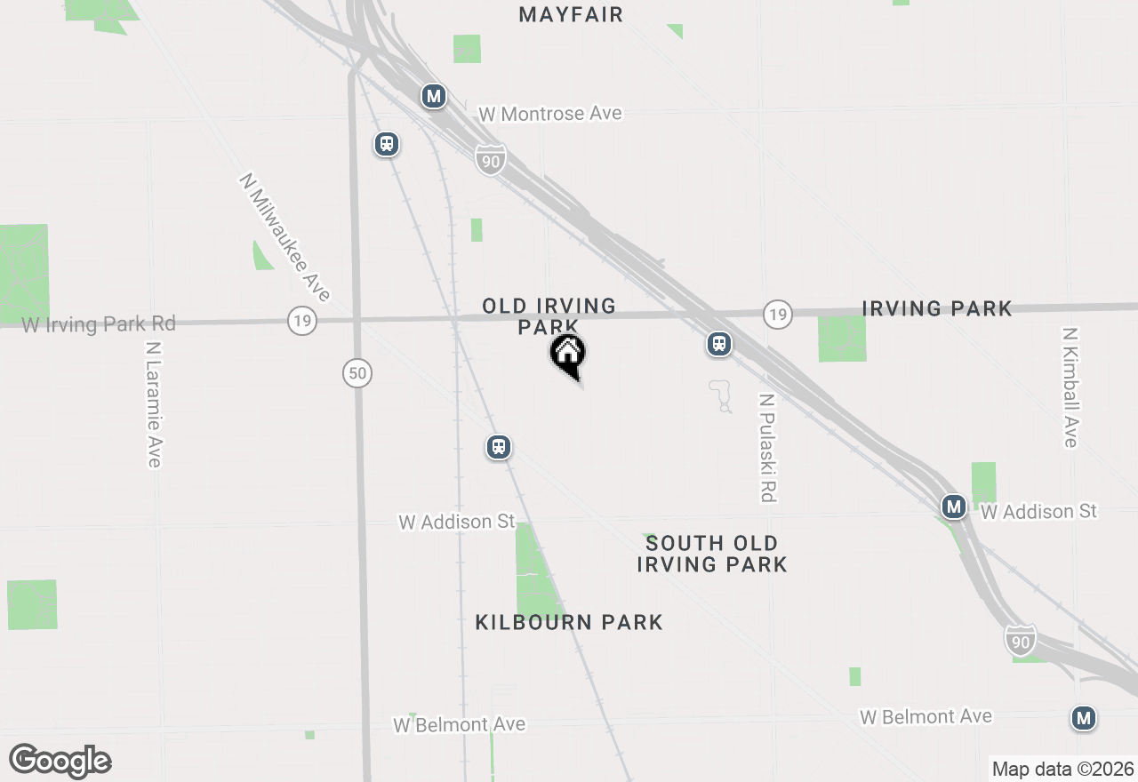 Map of 3830 N Lowell Avenue, Chicago, IL 60641