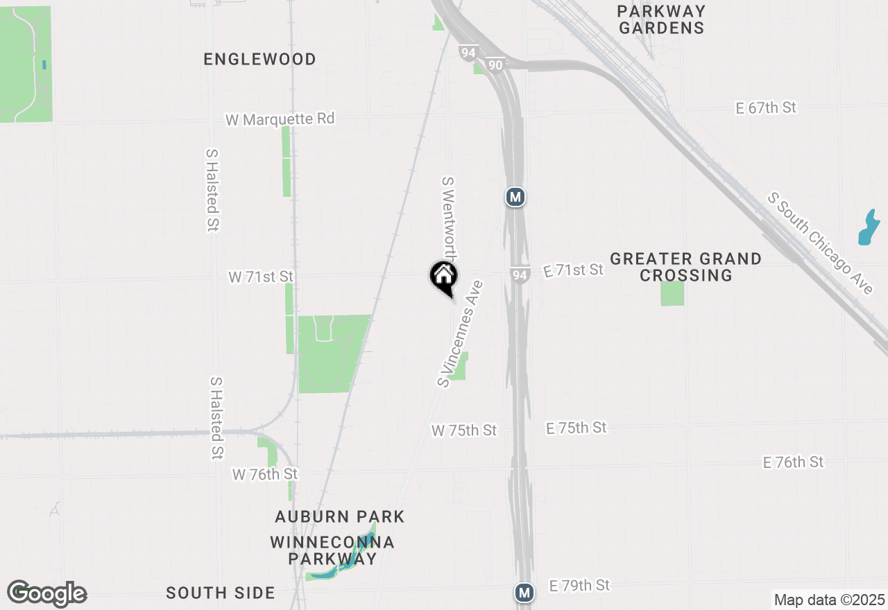 Map of 7144 S Wentworth Avenue, Chicago, IL 60621