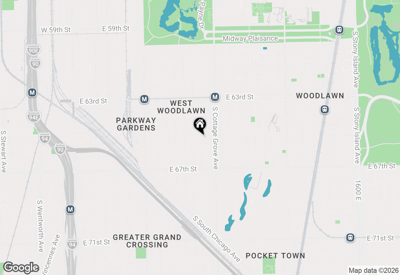 Map of 6515 S Langley Avenue, Chicago, IL 60637