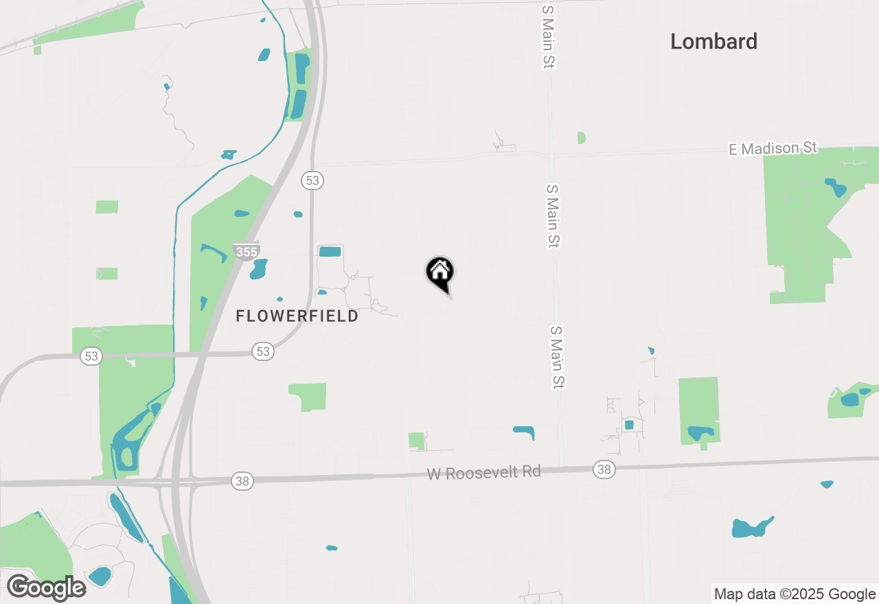 Map of 337 W Graham Avenue, Lombard, IL 60148