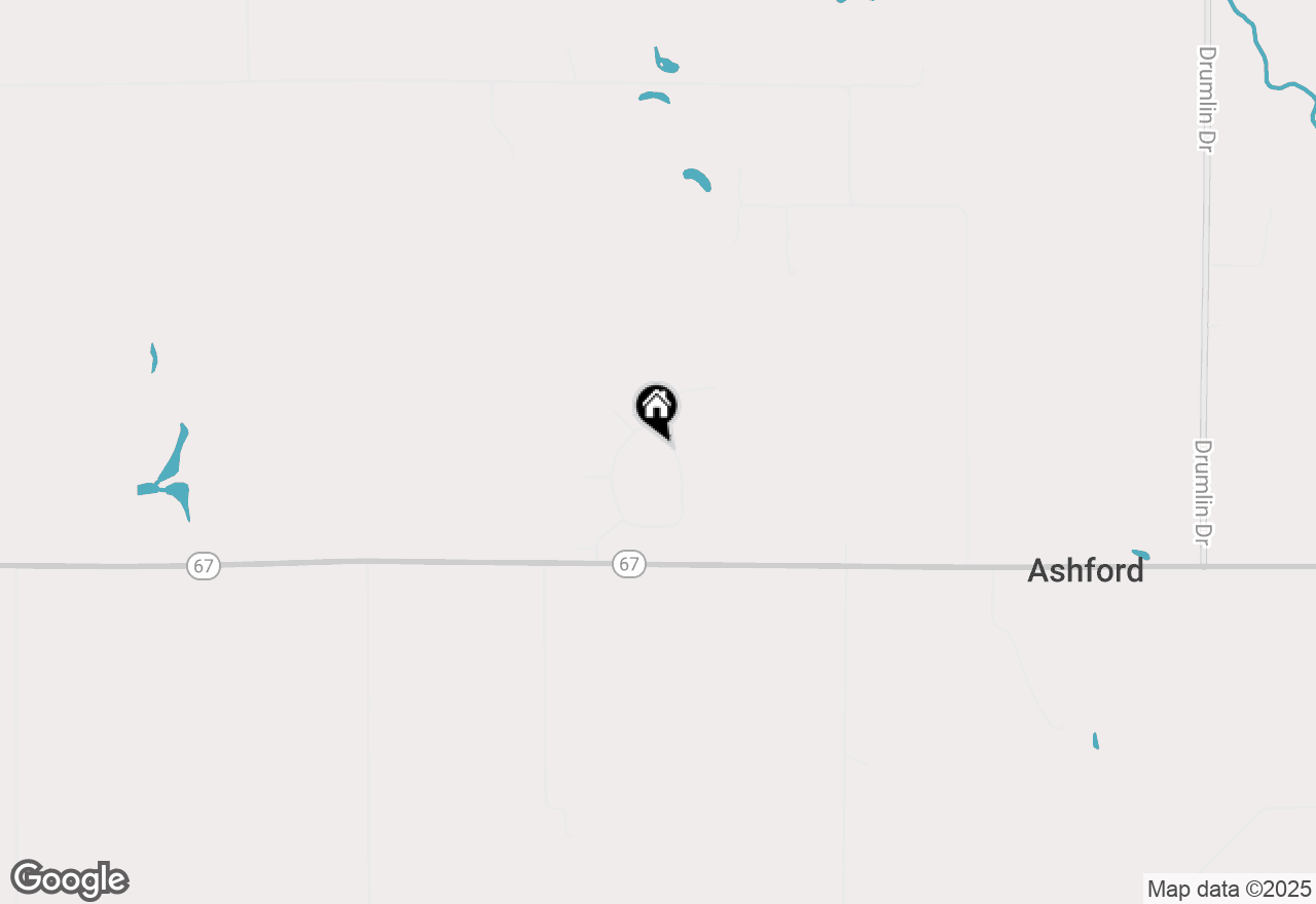 Map of Lt24 Ashland Dr, Campbellsport, WI 53010