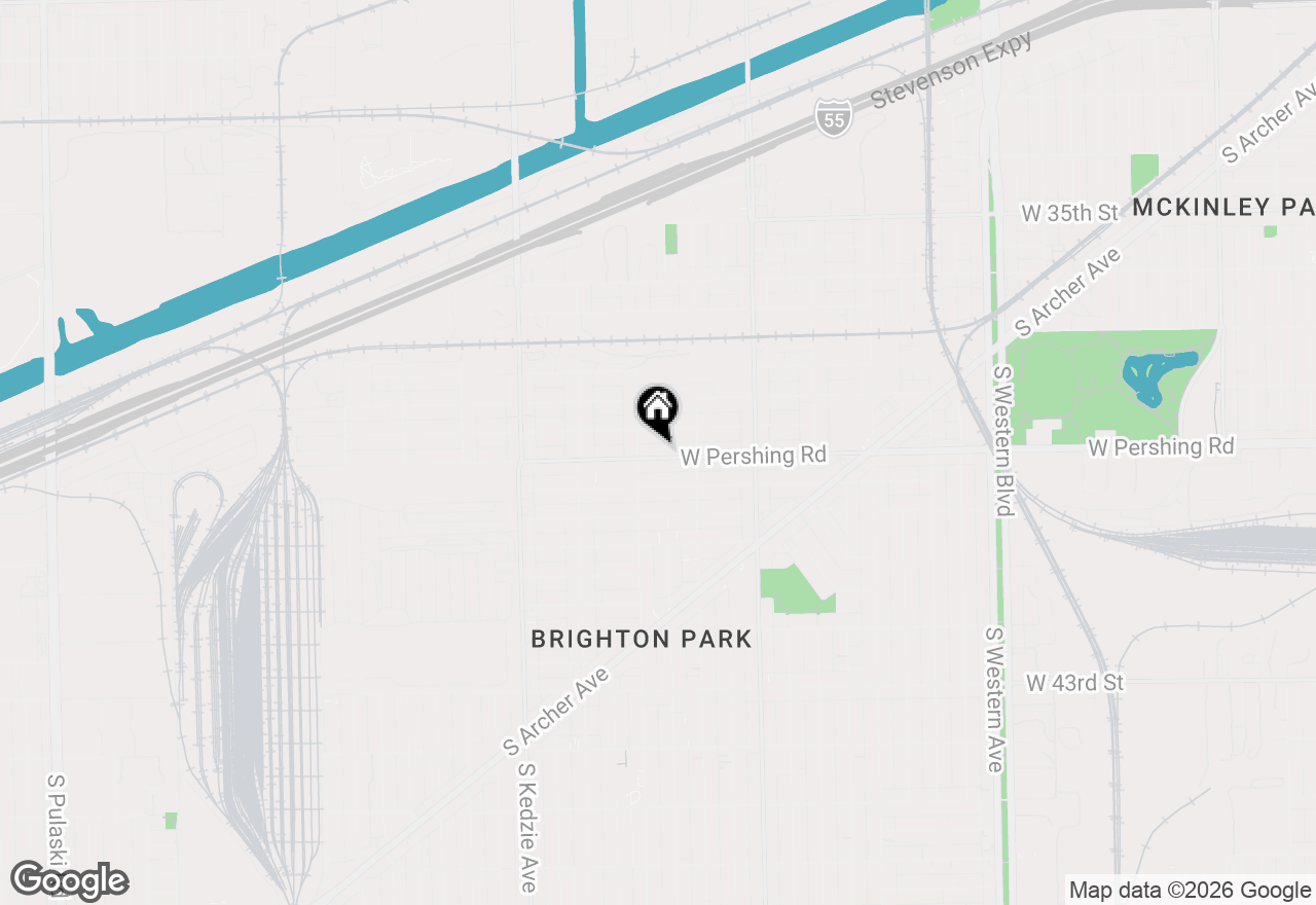 Map of 2940 W Pershing Road, Chicago, IL 60632