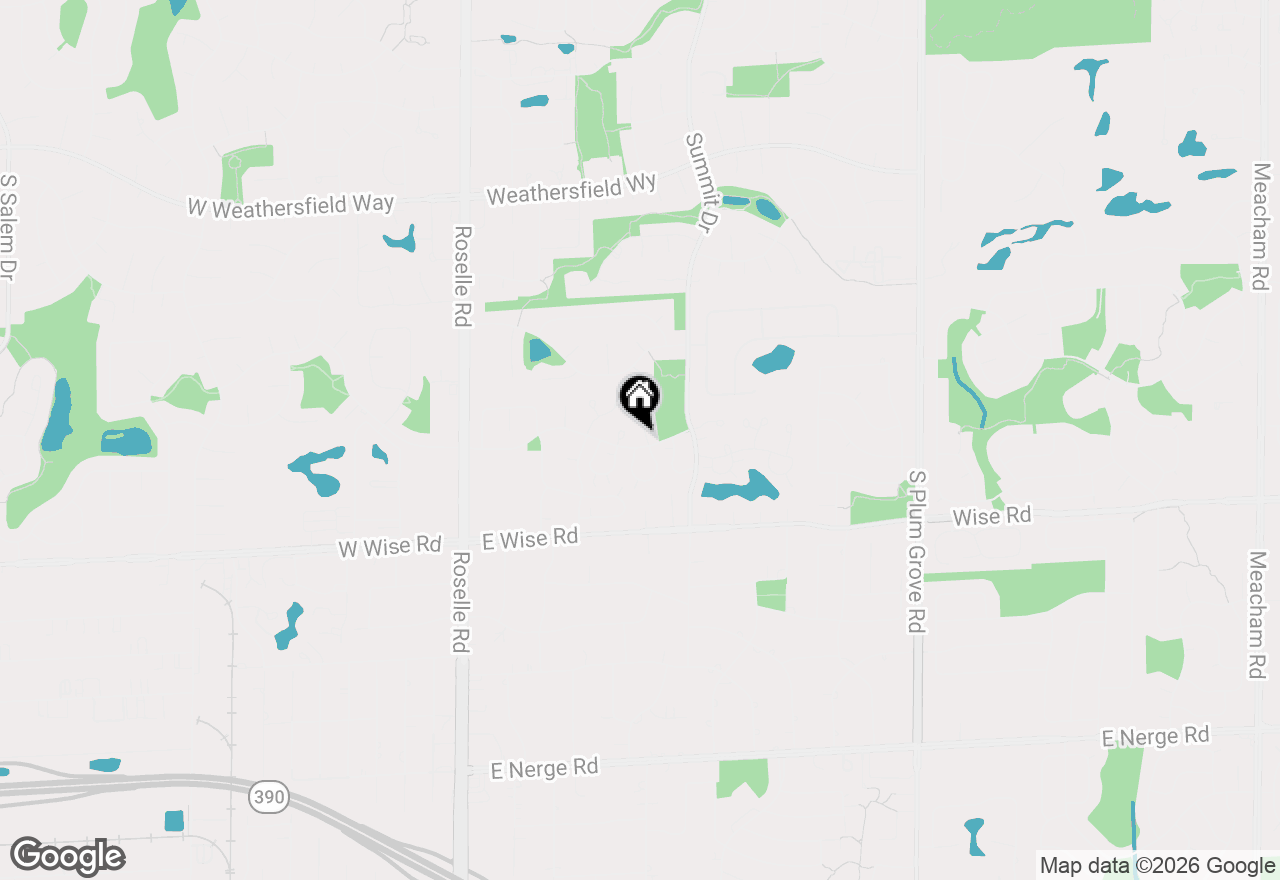 Map of 964 Brunswick Circle #-, Schaumburg, IL 60193