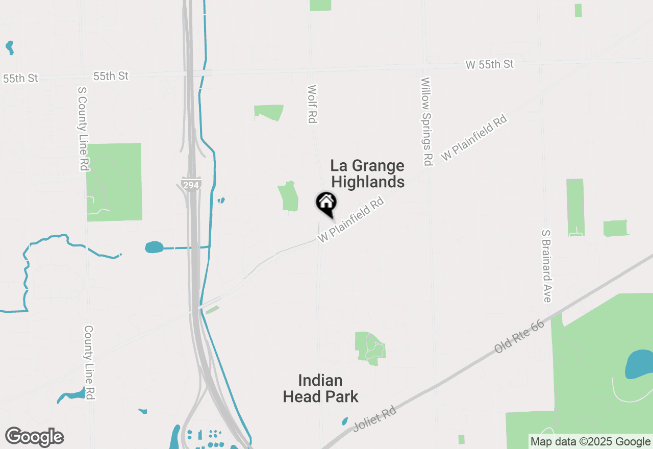 Map of 6001 Wolf Road, La Grange Highlands, IL 60525