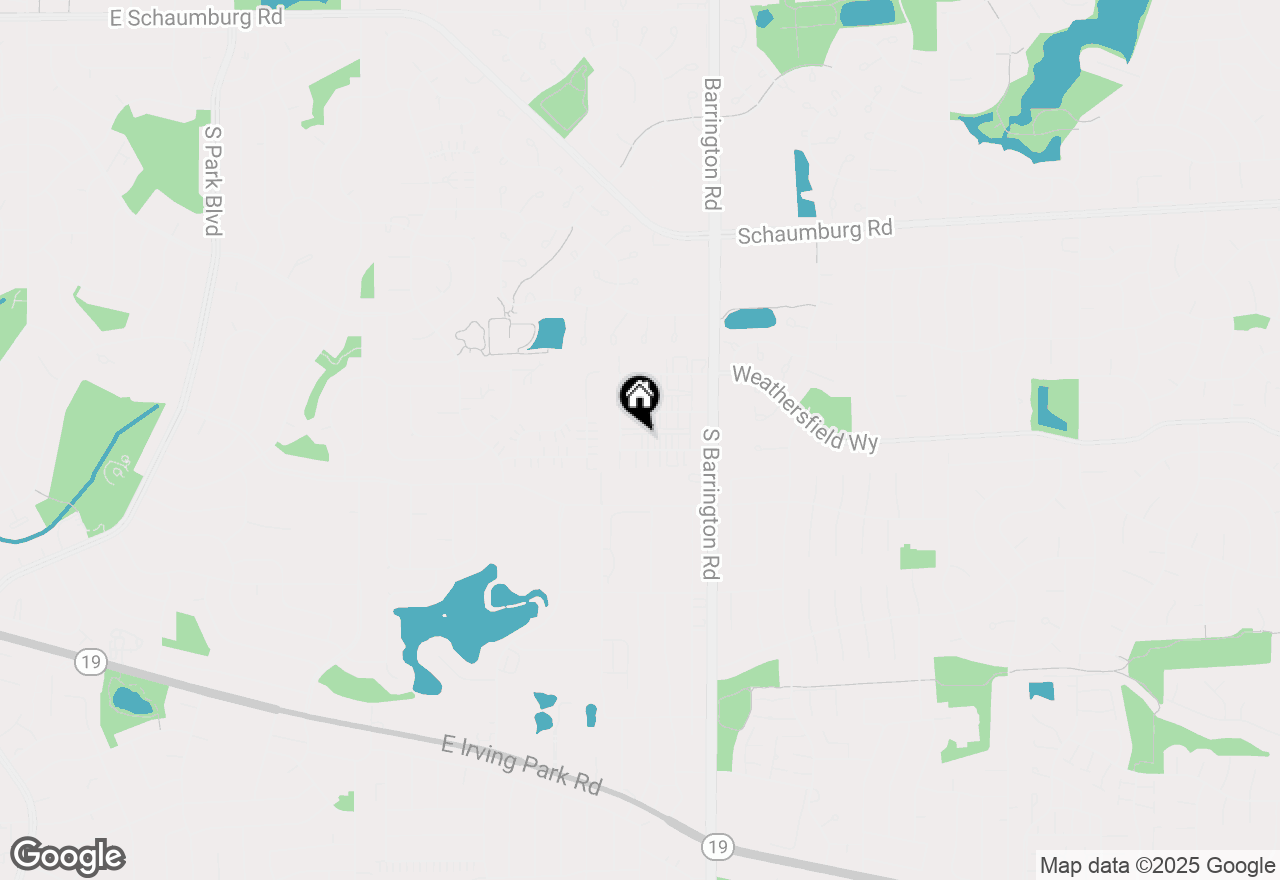 Map of 1532 Brandy Parkway, Streamwood, IL 60107