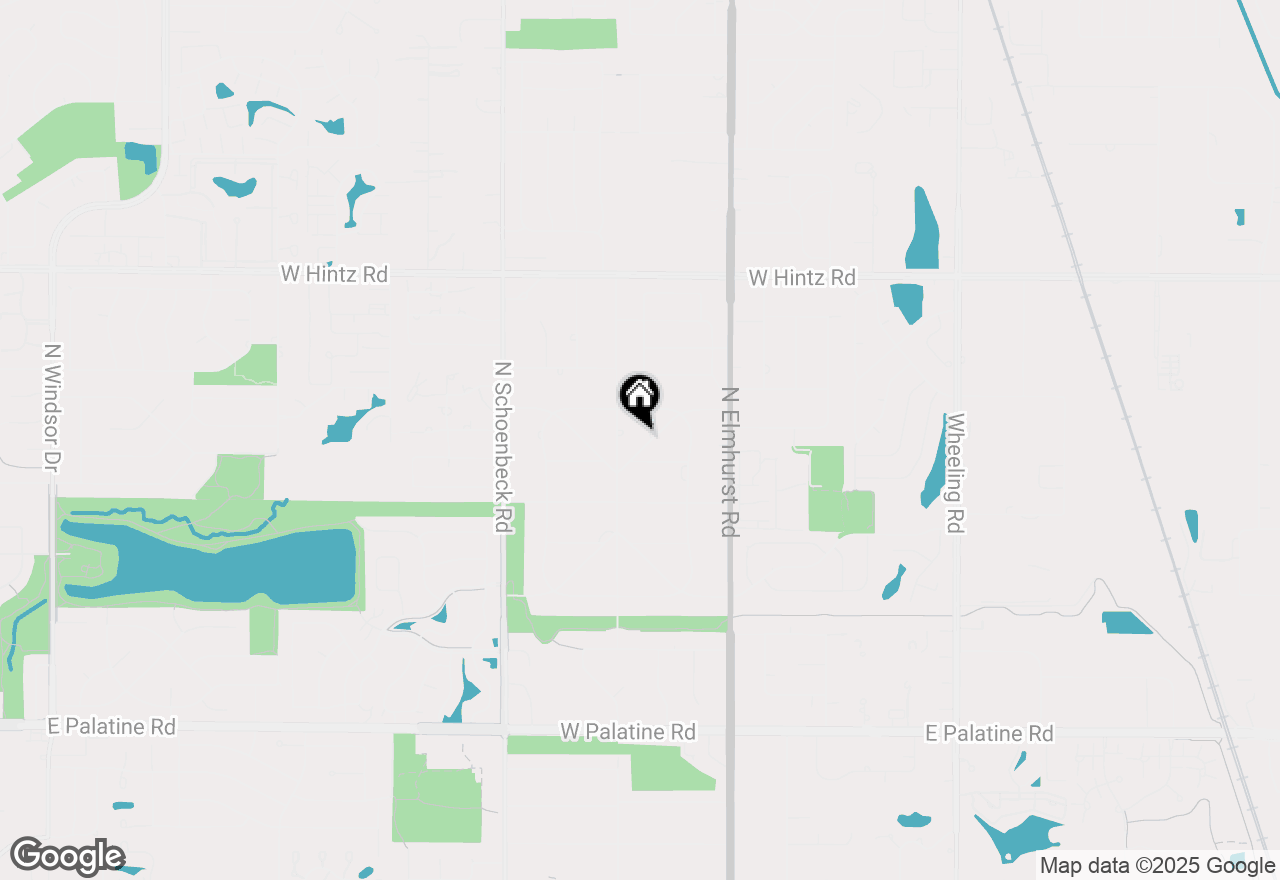 Map of 21 E Stonegate Drive, Prospect Heights, IL 60070