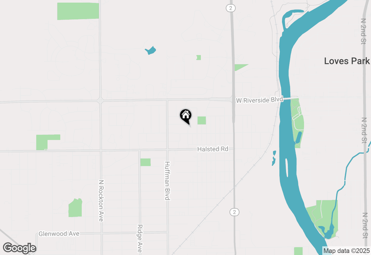 Map of 3512 N Court Street, Rockford, IL 61103