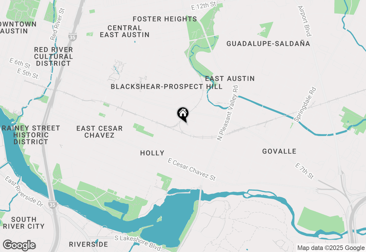 Map of 2401 E 6th St #1008, Austin, TX 78702