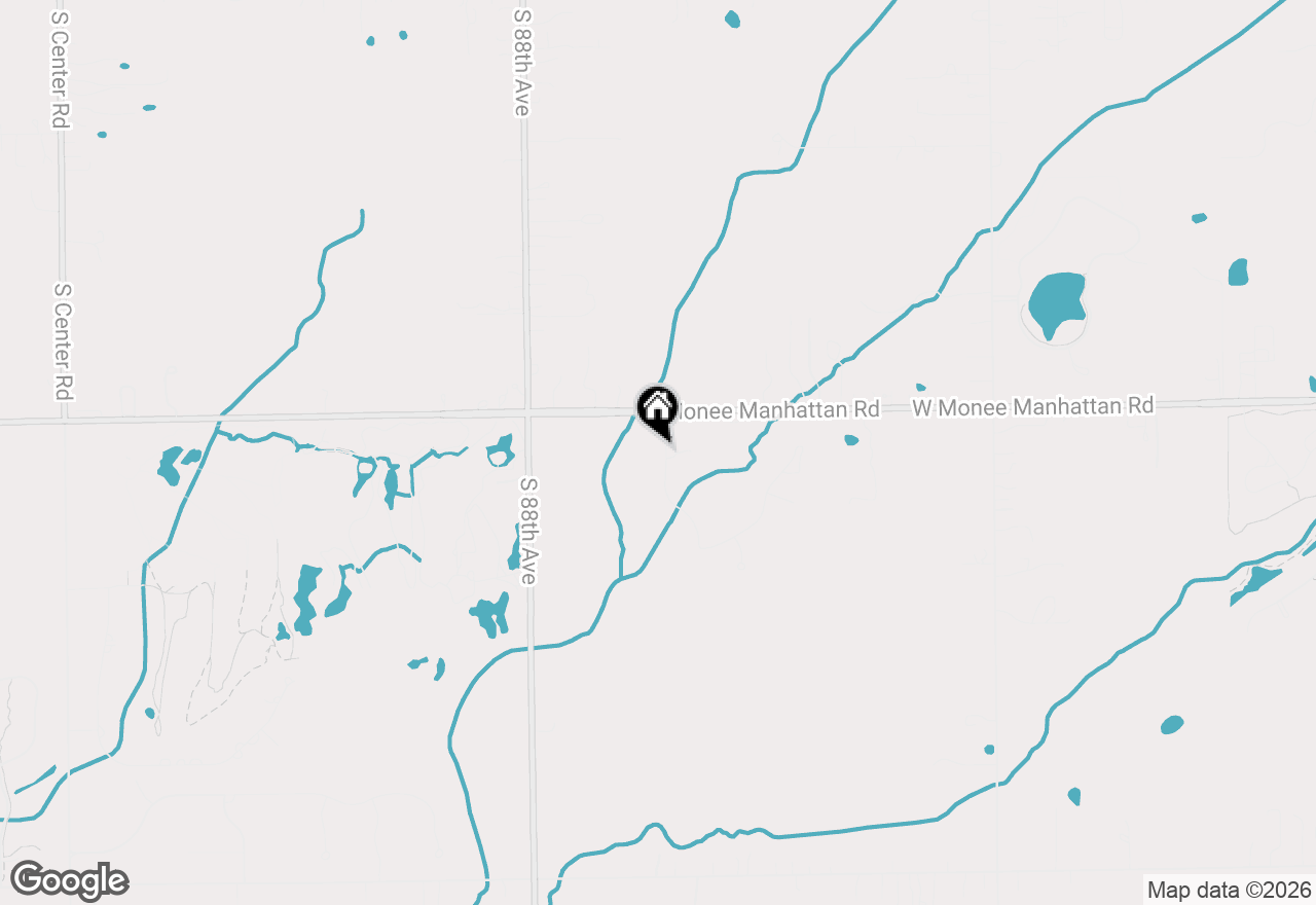 Map of 25536 S Charlevoix Drive, Monee, IL 60449