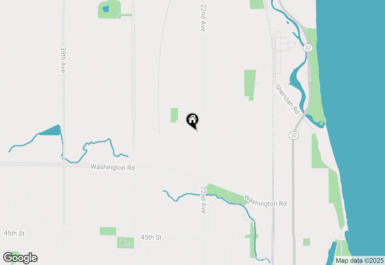 Map of 3426 23rd Ave, Kenosha, WI 53140