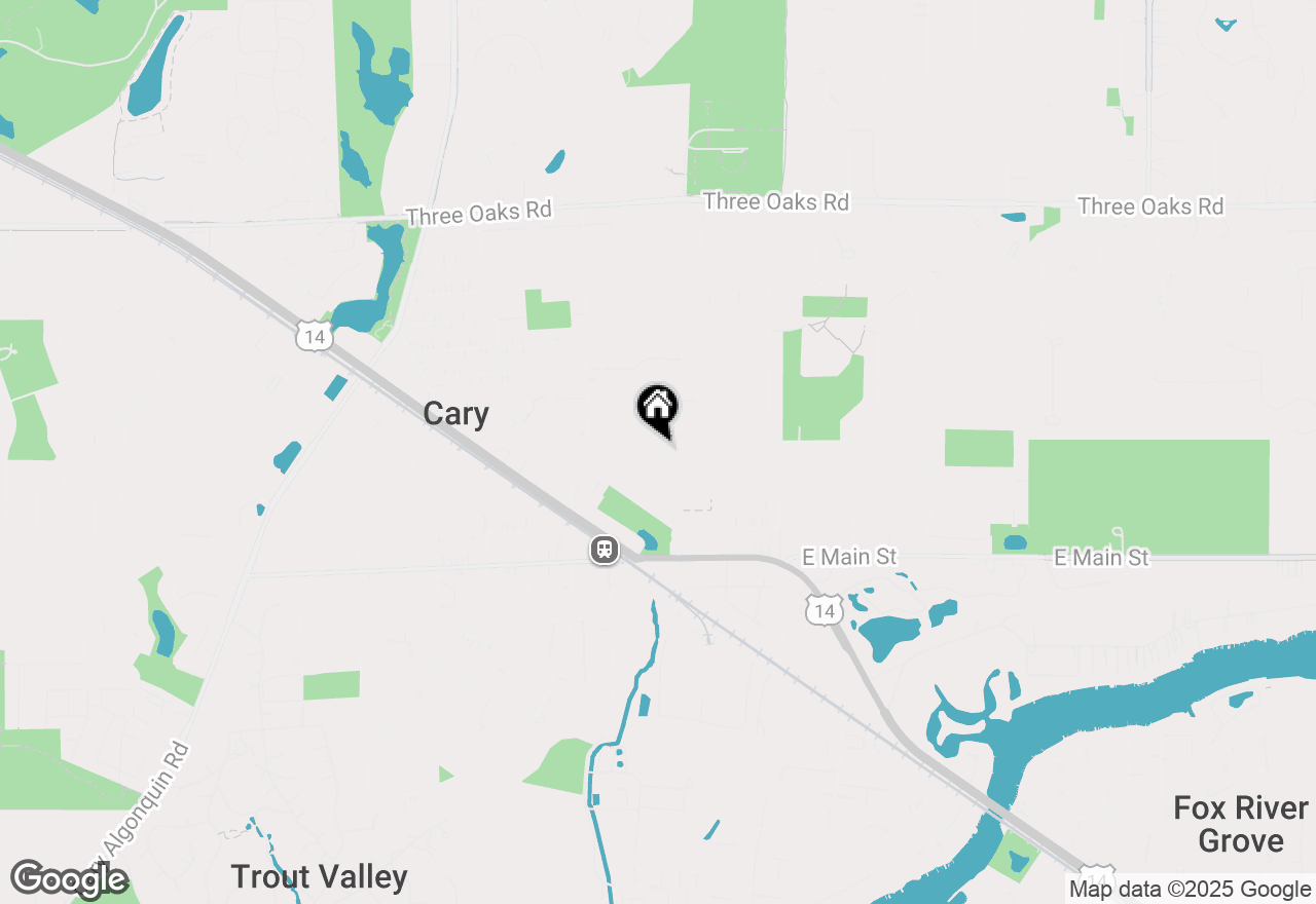 Map of 24 Franke Avenue, Cary, IL 60013