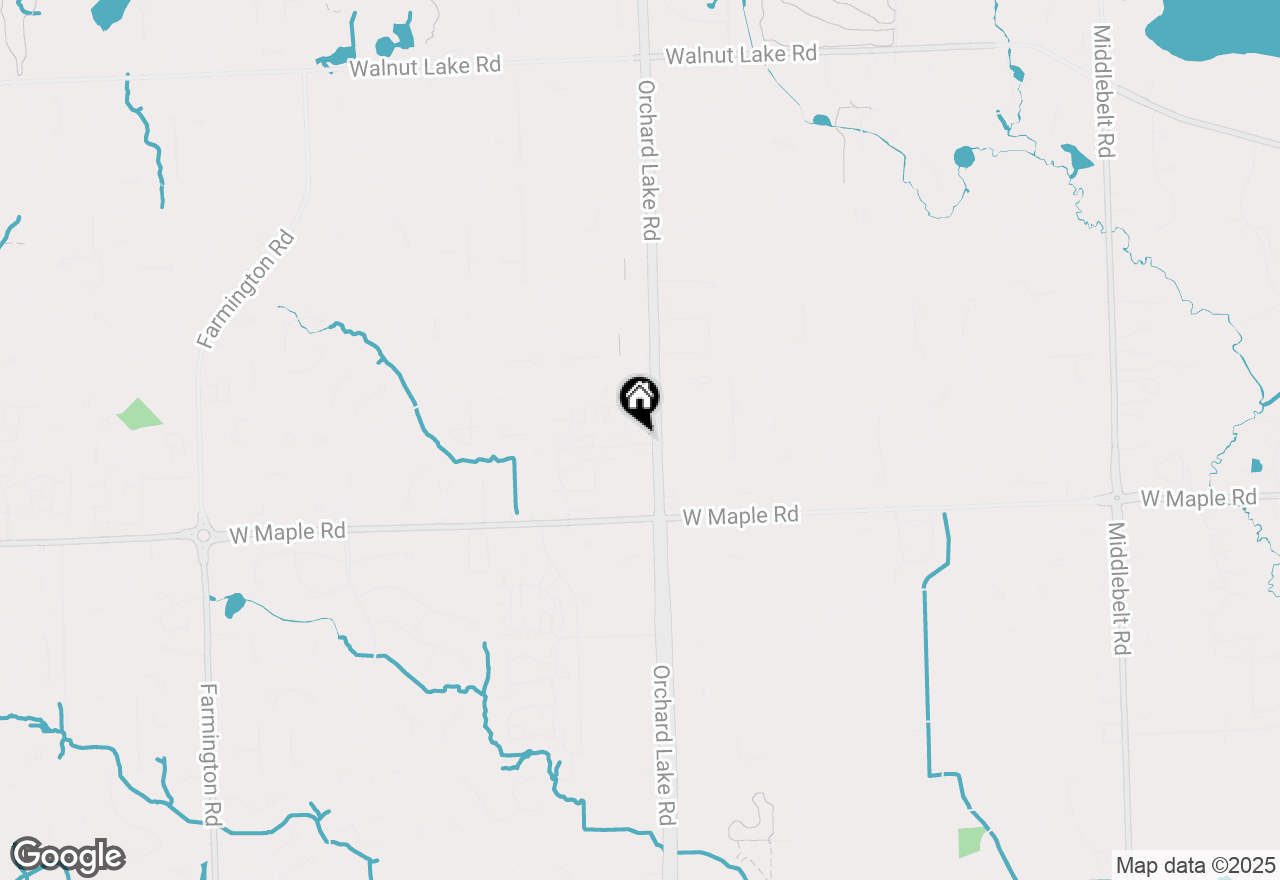 Map of 6330 Orchard Lake Road #110, West Bloomfield, MI 48322