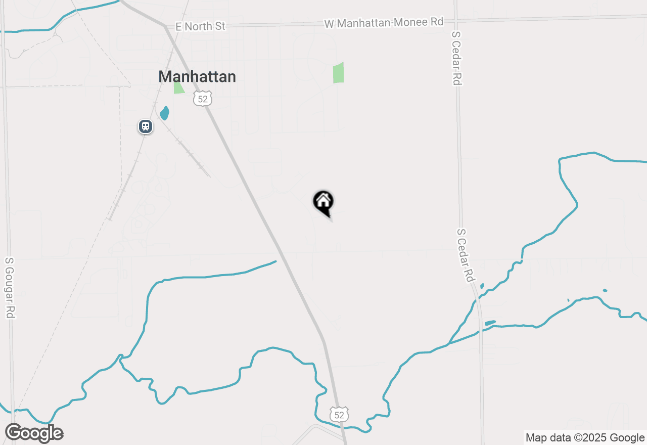 Map of 26140 S Wentworth Court, Manhattan, IL 60442