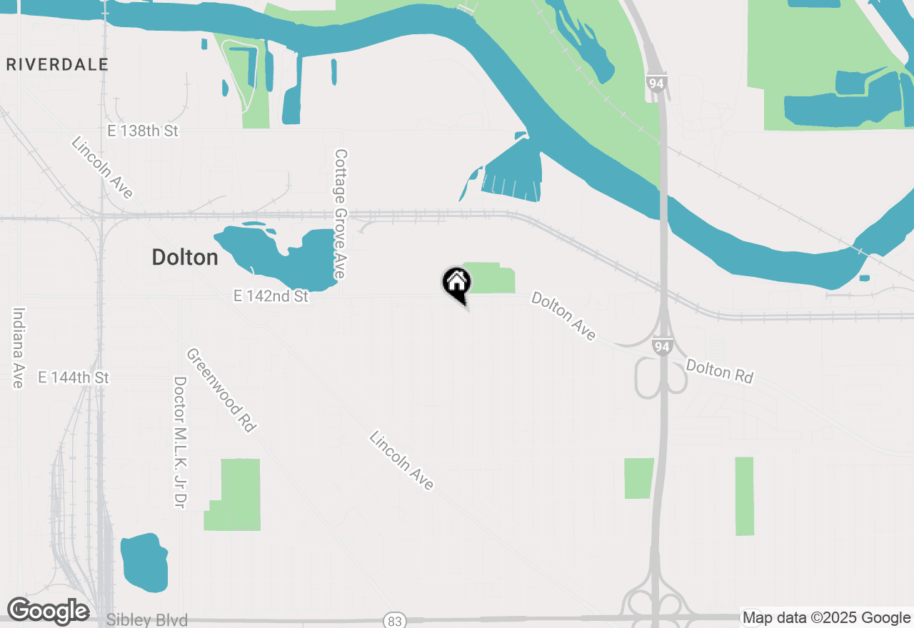 Map of 14220 Minerva Avenue, Dolton, IL 60419