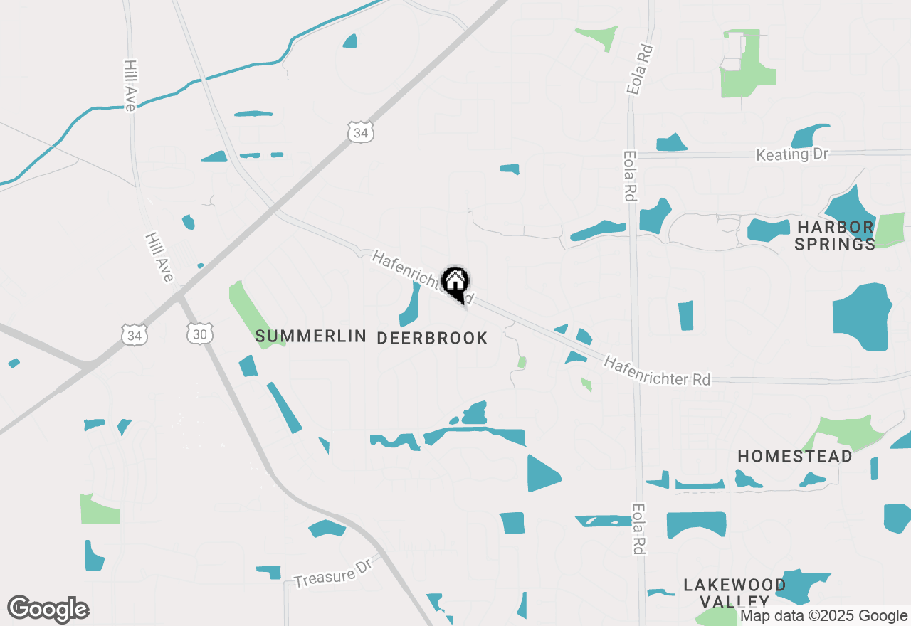 Map of 2047 James Leigh Drive, Aurora, IL 60503