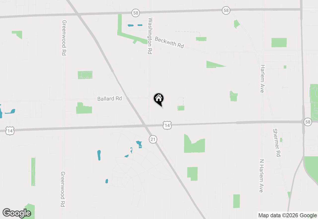Map of 8909 N Wisner Street #1, Niles, IL 60714