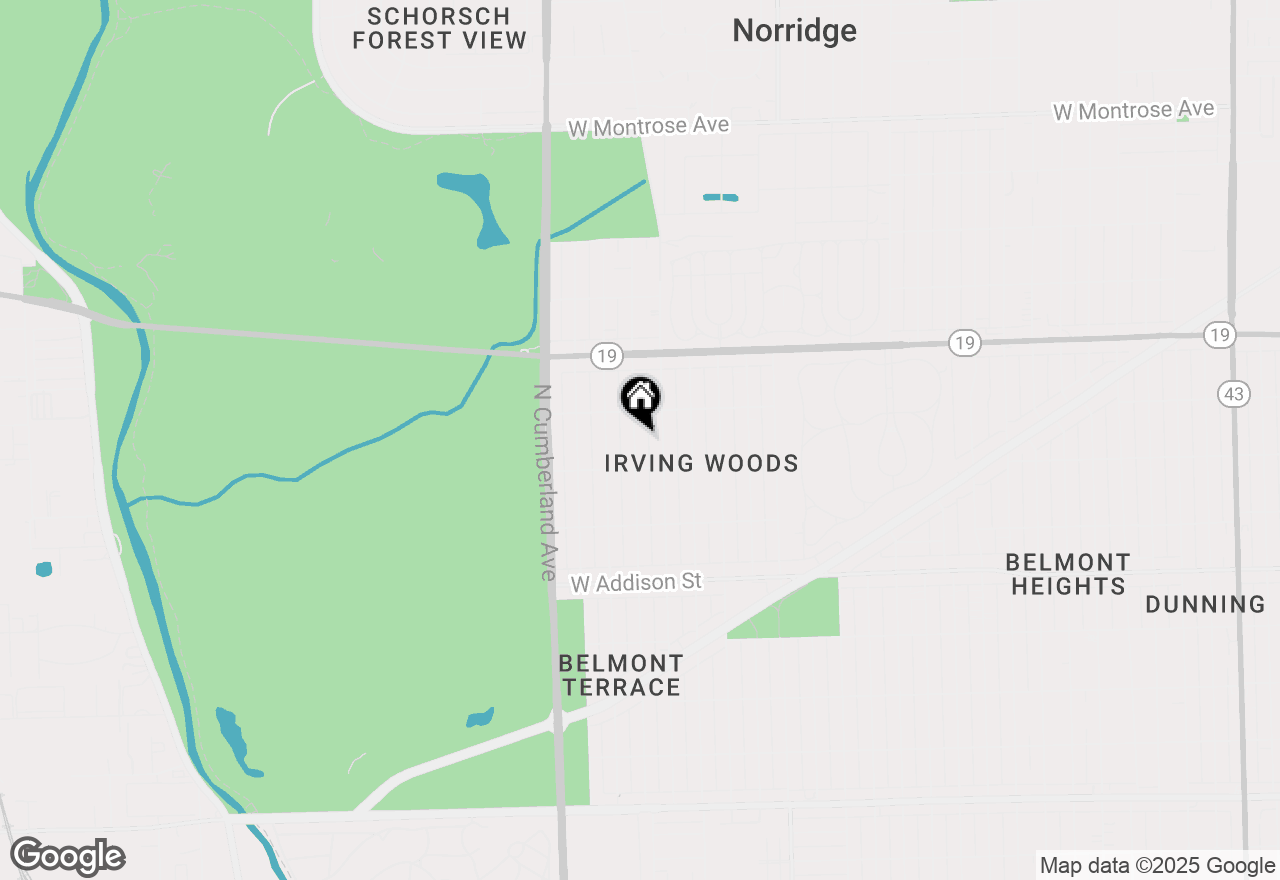 Map of 3829 N Pittsburgh Avenue, Chicago, IL 60634