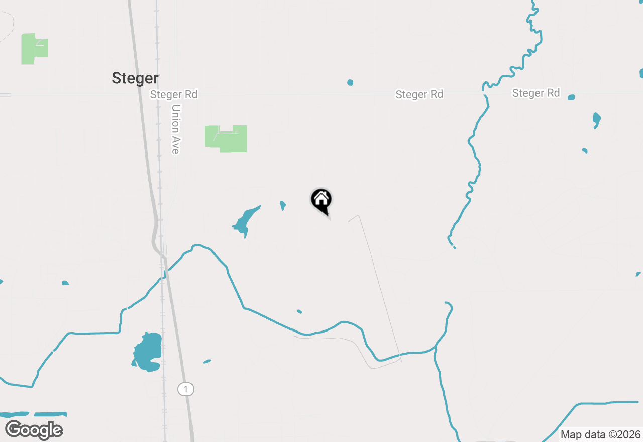 Map of 864 Berkshire Place, Crete, IL 60417