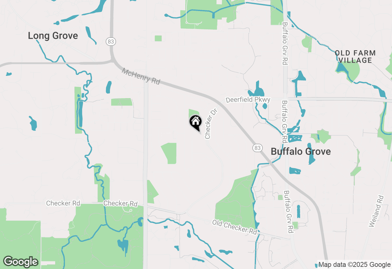 Map of 790 Essington Lane, Buffalo Grove, IL 60089