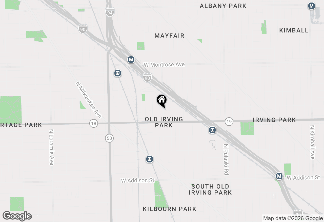 Map of 4048 N Kostner Avenue, Chicago, IL 60641