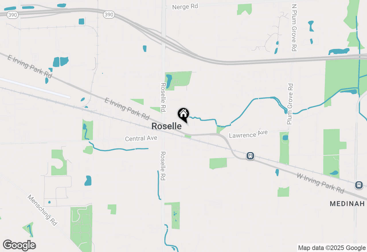 Map of 114 N Prospect Street #114, Roselle, IL 60172