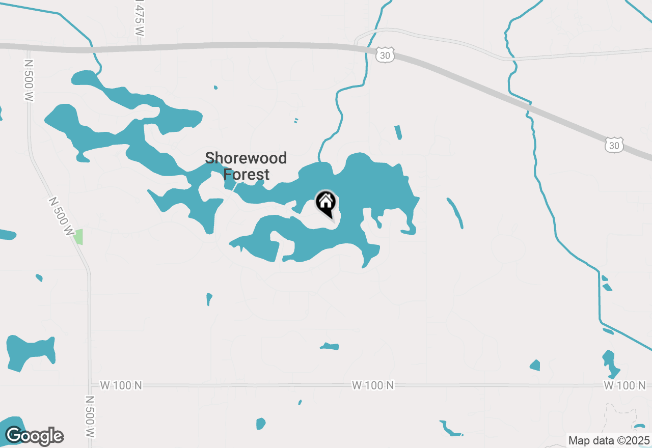 Map of 402 Wessex Road, Valparaiso, IN 46385
