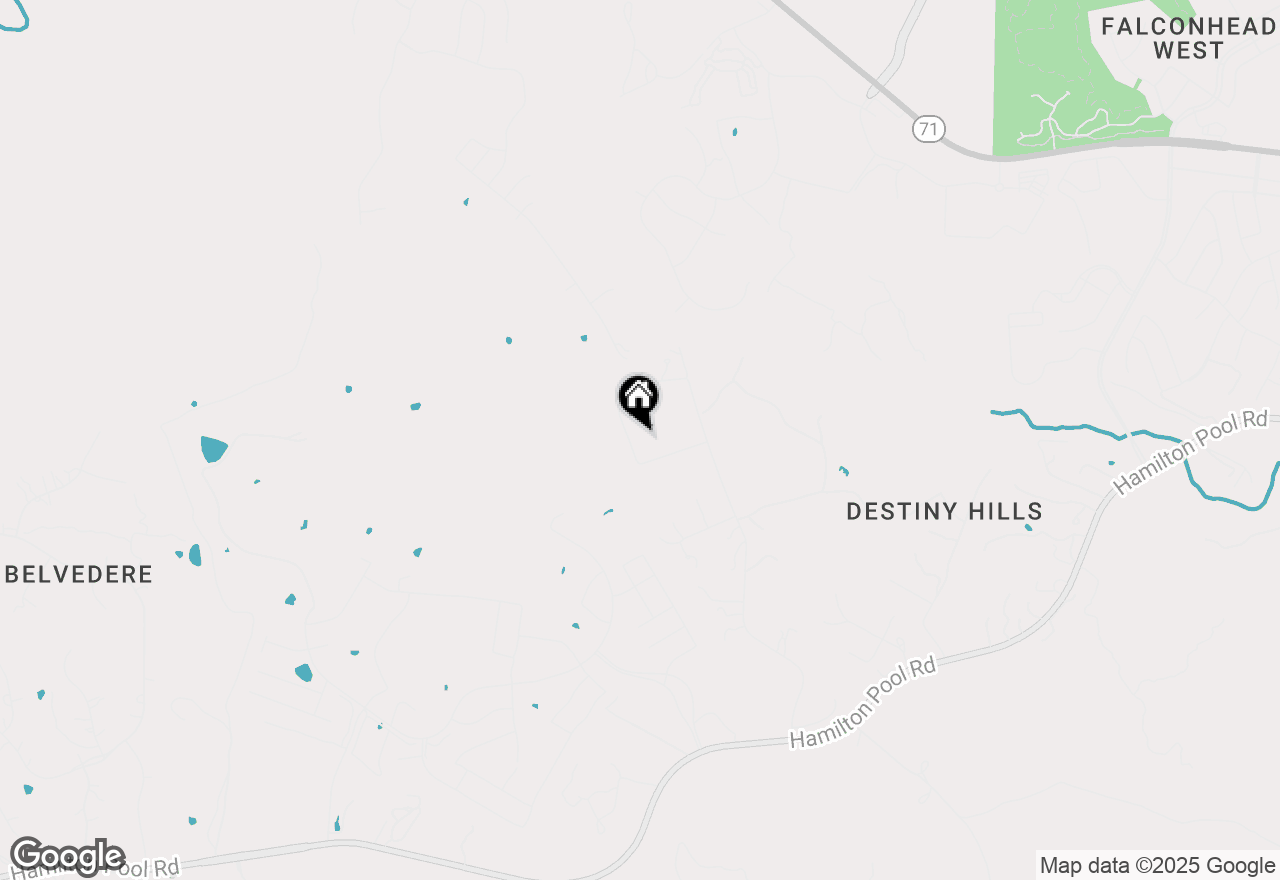 Map of 16908 Whispering Breeze, Austin, TX 78738